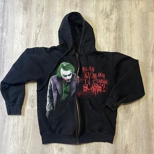Vintage the dark knight joker hoodie size M